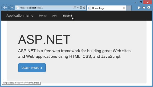 Calling Controller in MVC 5